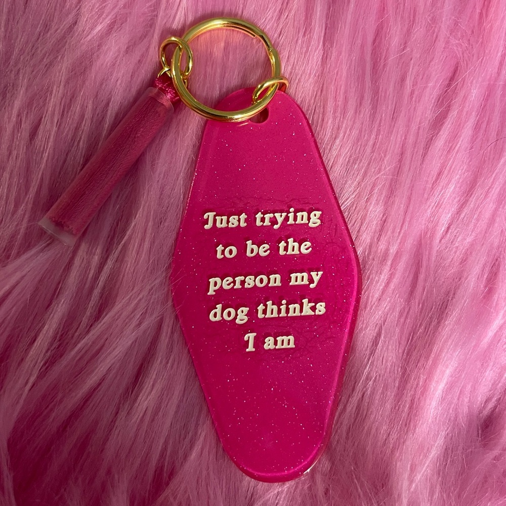 Dog lover keychain - Picture 1 of 1